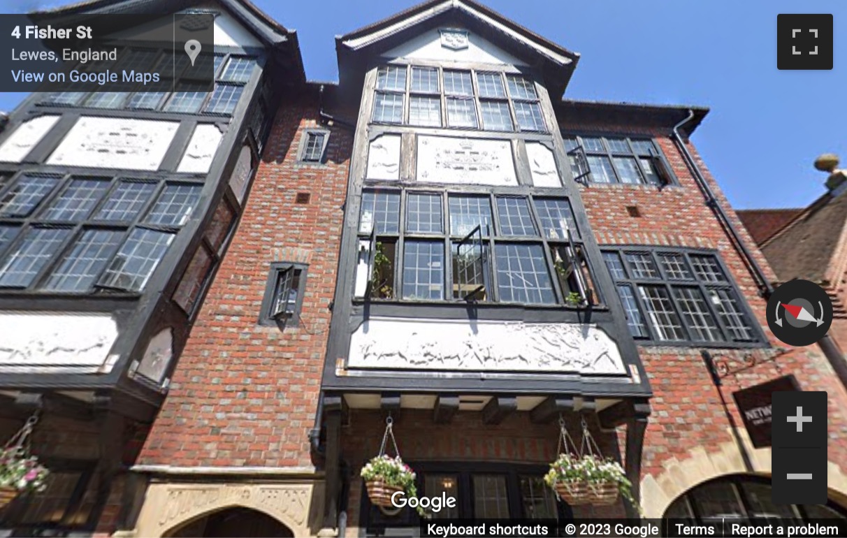 Street View image of Netwerks, 4 Fisher Street, Lewes, East Sussex