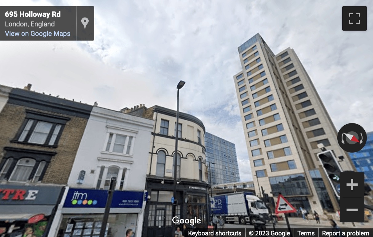 Street View image of 14 Windermere Rd 2nd Floor, Islington (nearest Archway), London