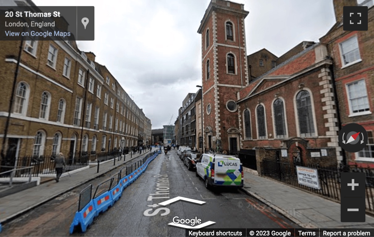 Street View image of New City Court, 20 St. Thomas Street, London