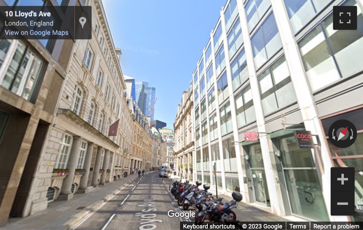 Street View image of 6 Lloyd’s Avenue, London