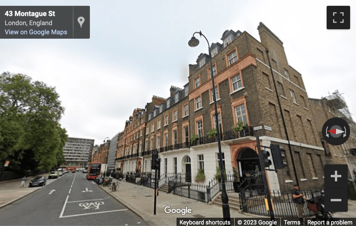 Street View image of 44 Russell Square, London