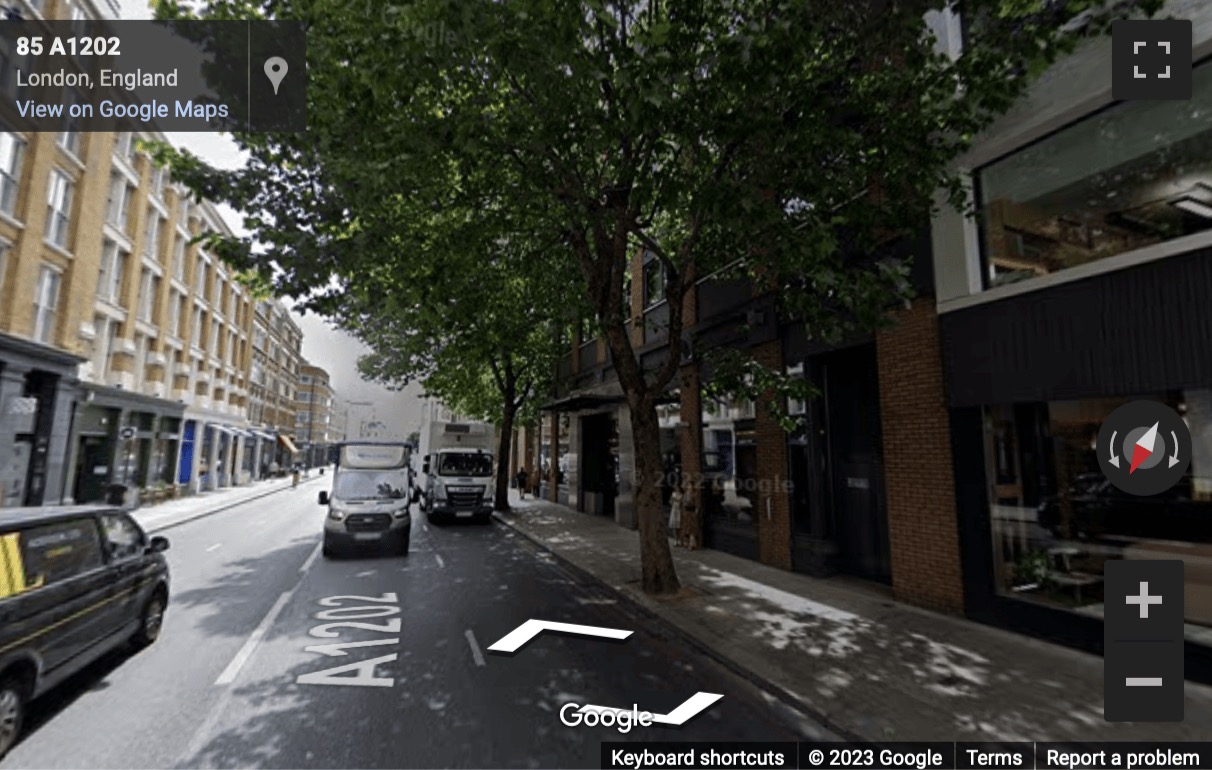 Street View image of Rivington House, 82 Great Eastern Street, Central London, EC2A, UK