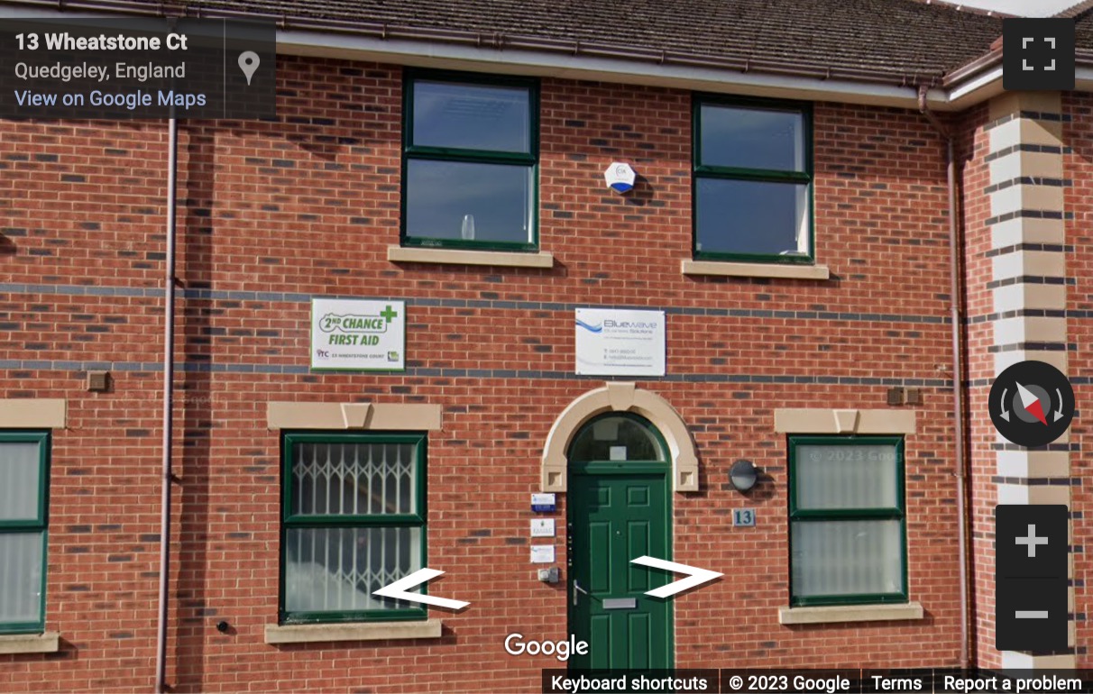 Street View image of Wheatstone Court, Waterwells Business Park, Quedgeley, Gloucestershire