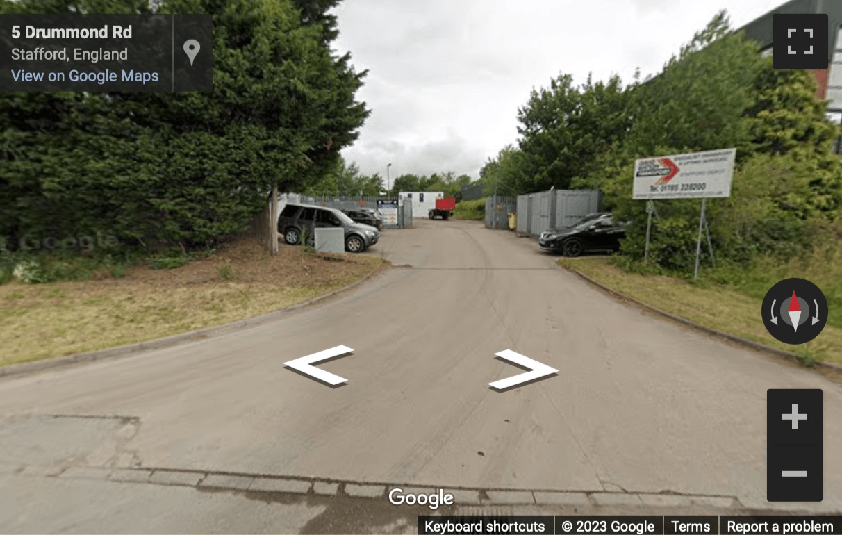 Street View image of Schott House Business Centre, Drummond Road, Astonfields Industrial Estate, Stafford