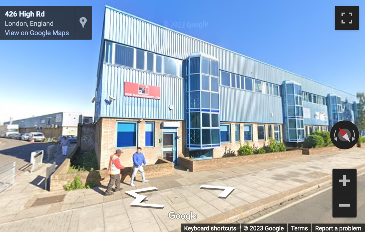 Street View image of Unit 31, Cygnus Business Centre, Dalmeyer Road, Willesden, London