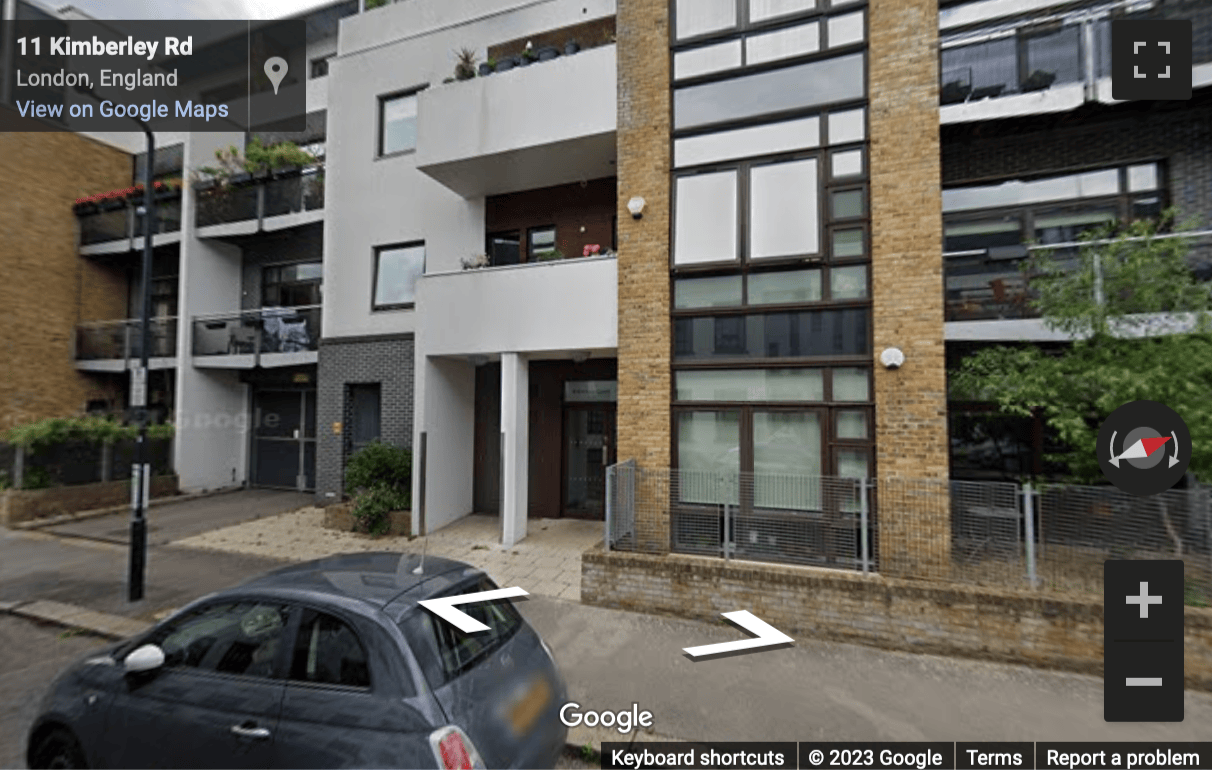 Street View image of 1 Kimberley Court, Central London, NW6