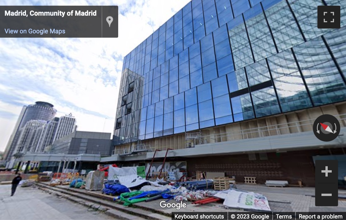 Street View image of Paseo de la Castellana 85, Madrid