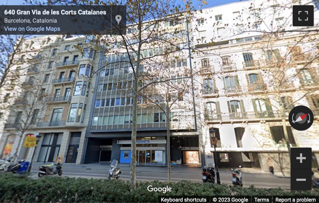 Street View image of Calle Gran Via de les Corts Catalanes, 613, Barcelona