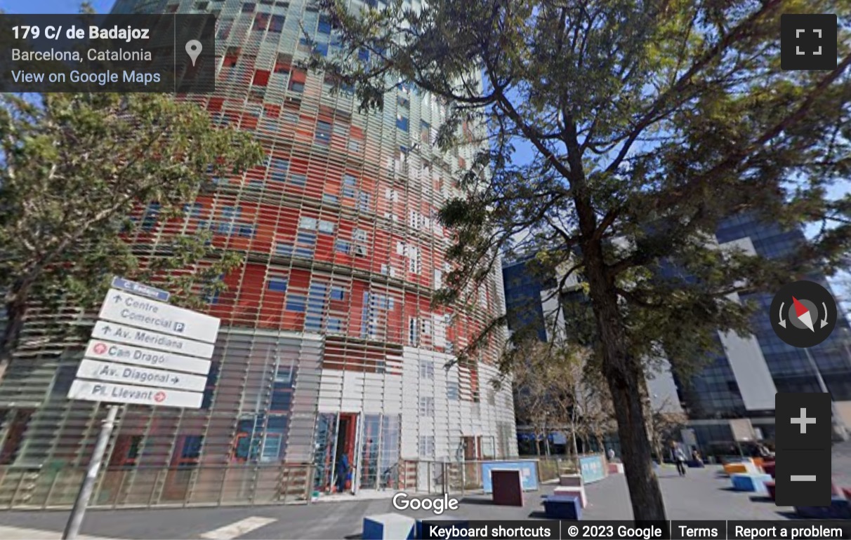 Street View image of Avenida Diagonal, 211, Torre Glòries, Barcelona