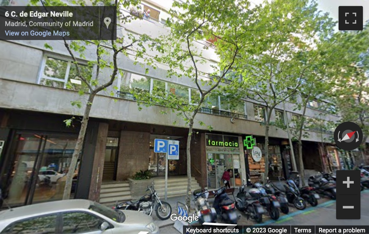 Street View image of C/ Edgar Neville, 3, Madrid