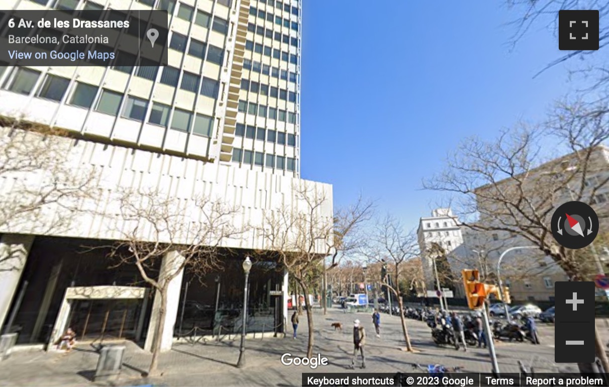 Street View image of Avenida de les Drassanes, 6, Planta 23, Barcelona