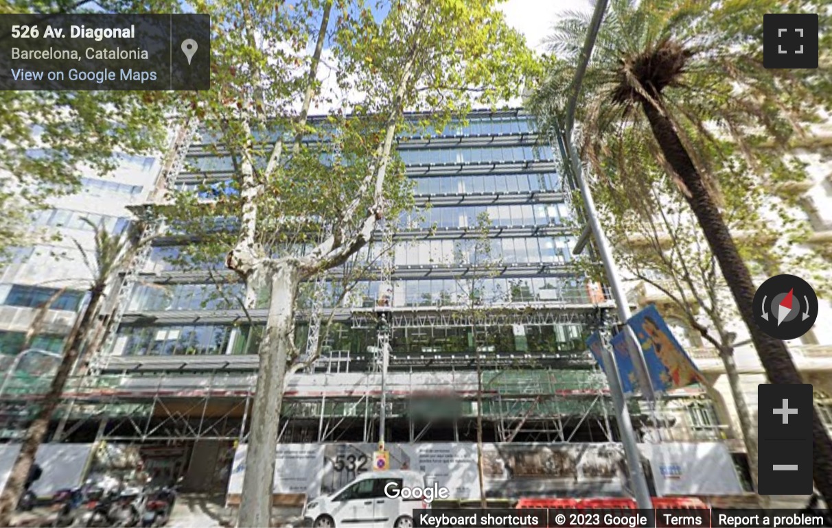 Street View image of (Utopicus Diagonal) Avinguda Diagonal 532, Planta 2, Barcelona