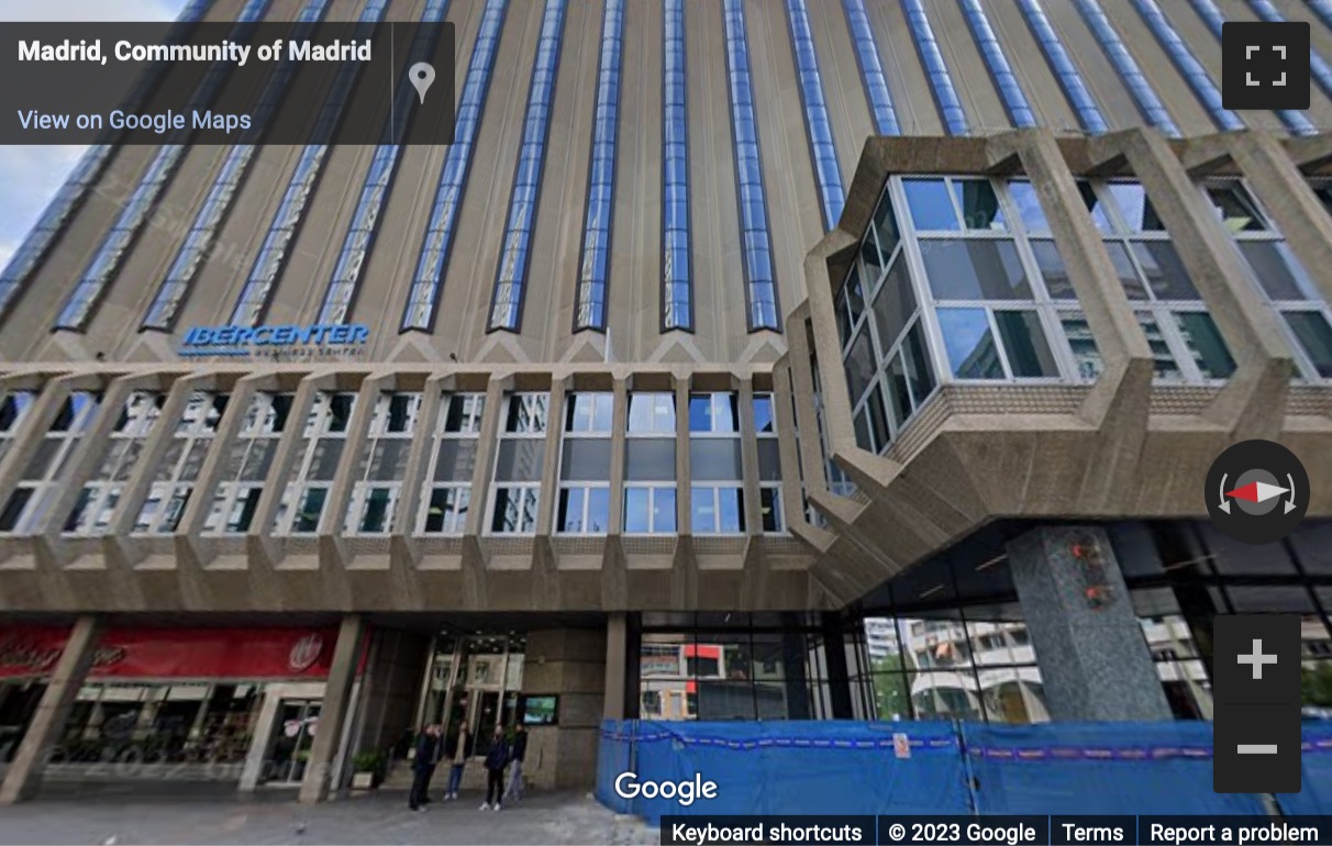 Street View image of Plaza de Carlos Trías Bertrán, 4, Plantas 1 and 2, Madrid