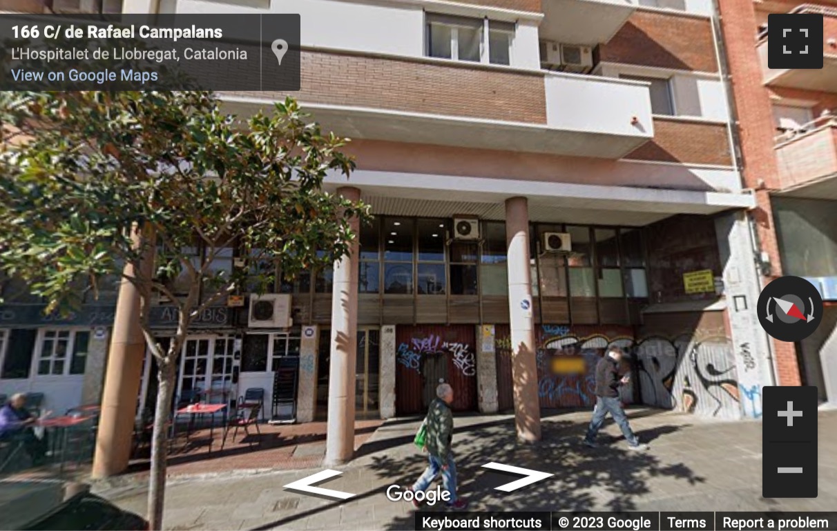 Street View image of Calle Rafael Campalans 166, Entresuelo 2ª, L’Hospitalet de Llobregat