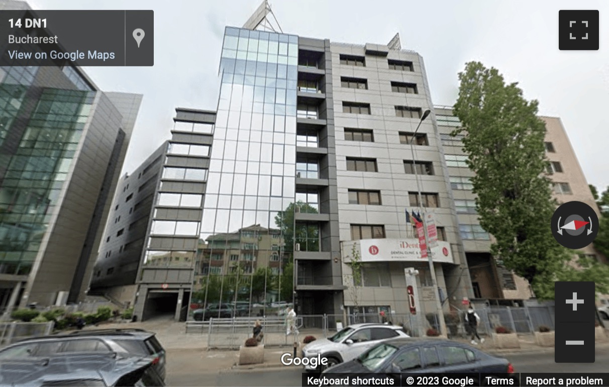 Street View image of Ploiesti Street, No. 19-21, 6th and 8th floors, Bucharest