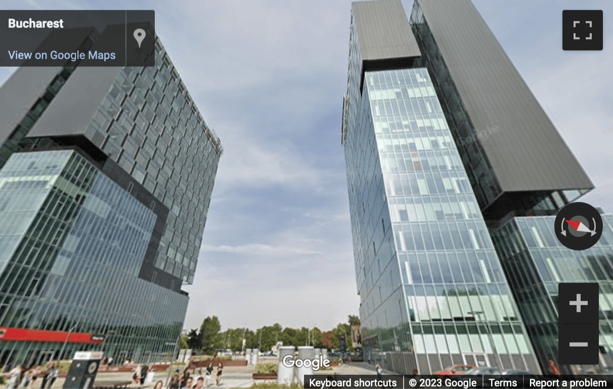 Street View image of 3-5 Piata Presei Libere, Floor No. 3, City Gate Office Building – South Tower, Bucharest