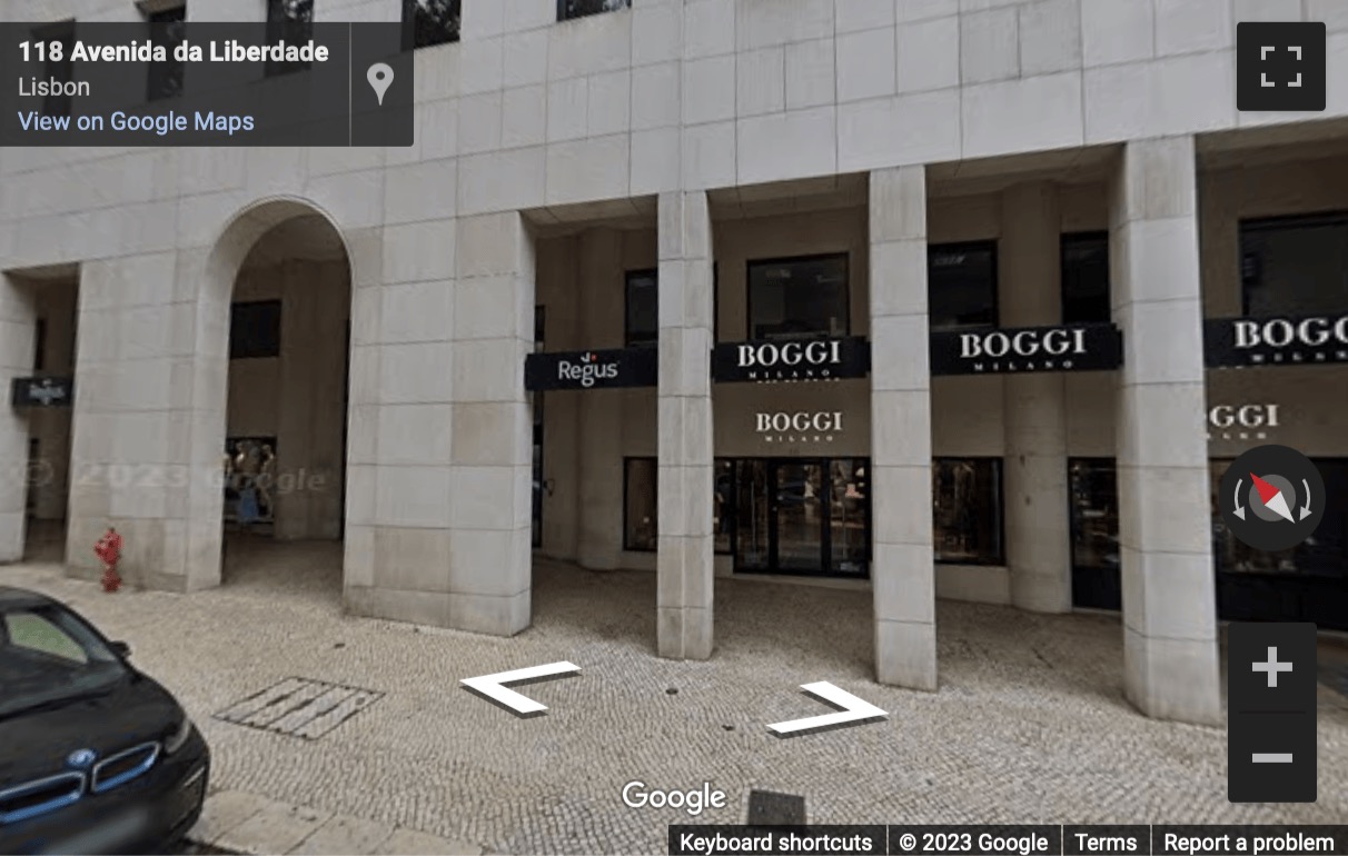 Street View image of Avenida da Liberdade, 110, Lisbon