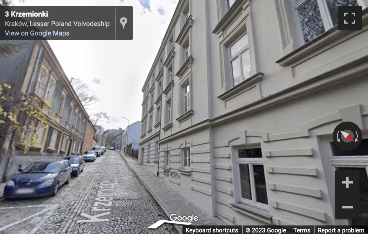 Street View image of Cluster Stare Podgórze, Jana Zamoyskiego 24, Krakow