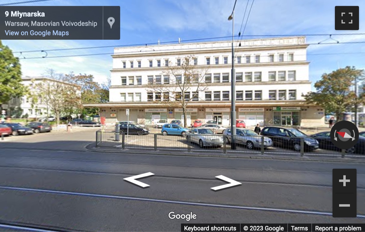 Street View image of Adgar PDT Wola, Ulica Mlynarska 8, Warsaw