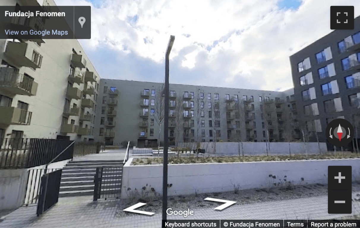 Street View image of Ulica Milionowa 6, Lodz, Poland