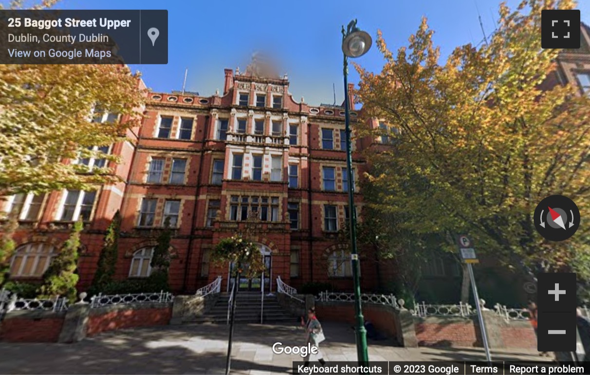 Street View image of 24 Baggot Street Upper, Dublin