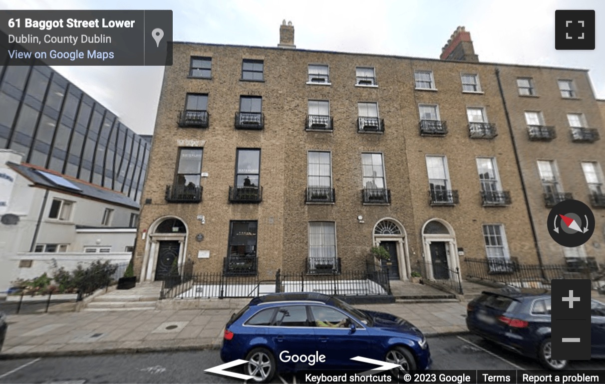 Street View image of Carmichael House, 60 Lower Baggot Street, Dublin