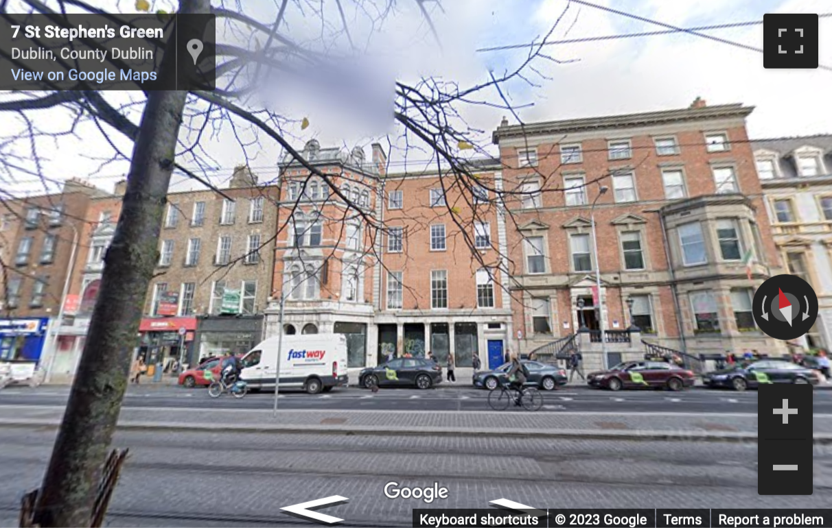 Street View image of 6-7 Saint Stephen’s Green, Smyth House, Dublin