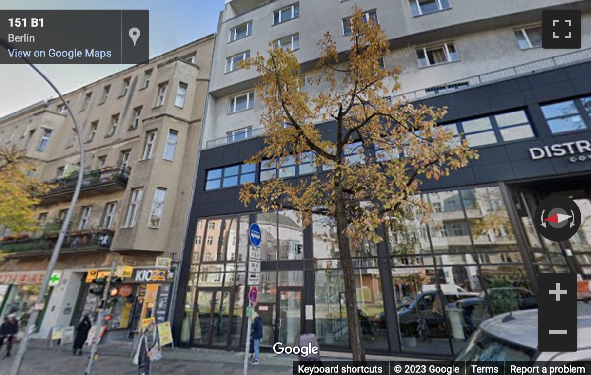 Street View image of Hauptstraße 151, Berlin, Brandenburg