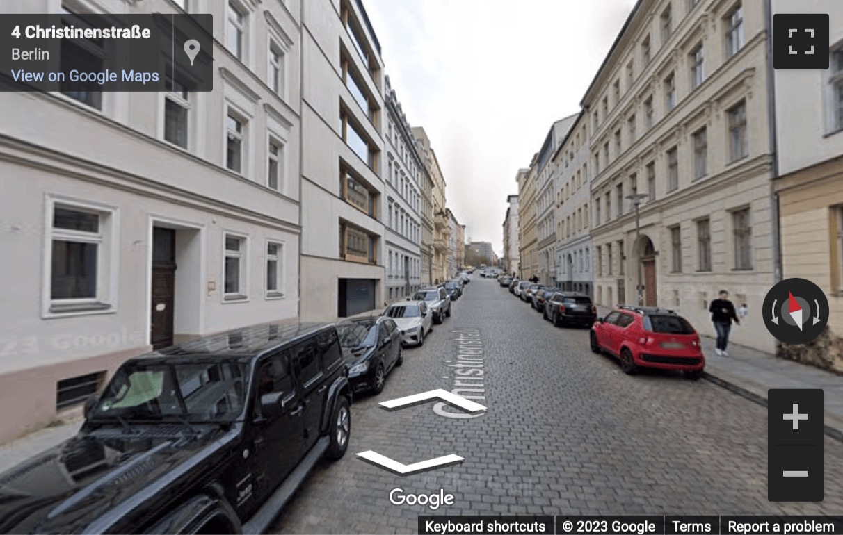 Street View image of Zehdenicker Strasse 1, Berlin, Brandenburg