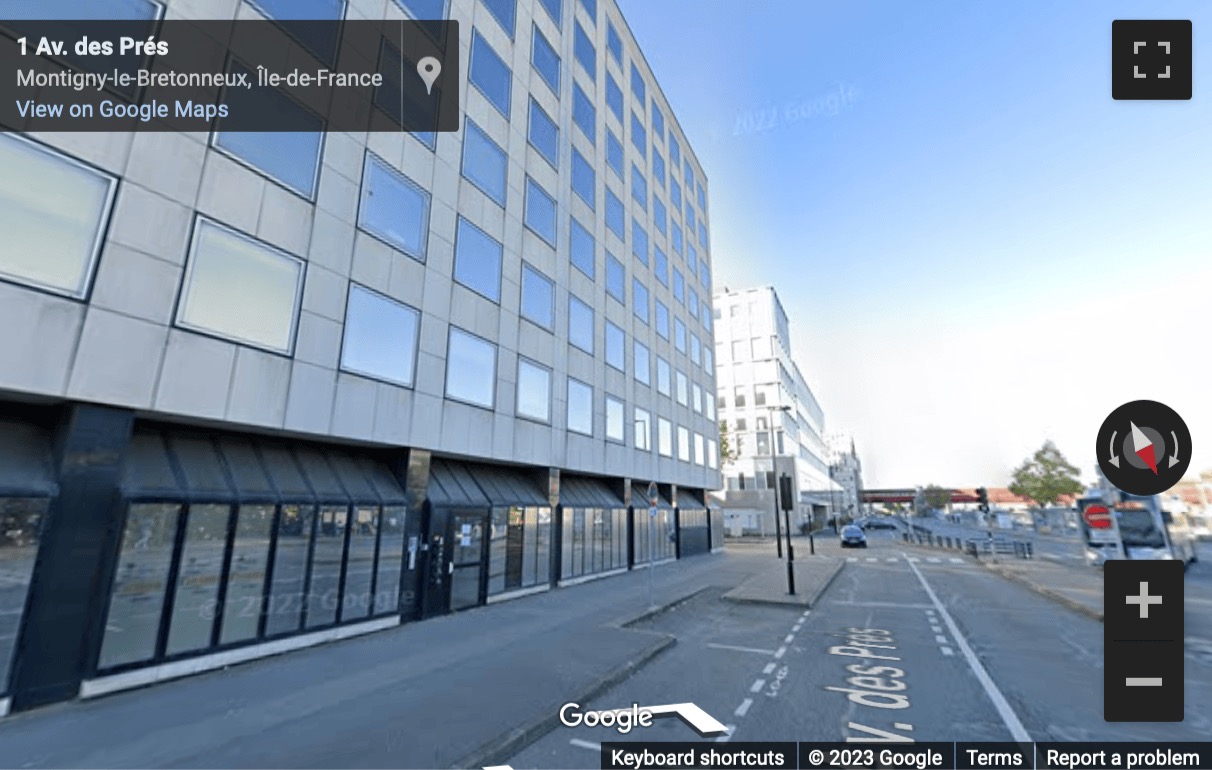 Street View image of 1 Rue Georges Stephenson, 78180 Montigny-le-Bretonneux, Montigny-le-Bretonneux, Yvelines