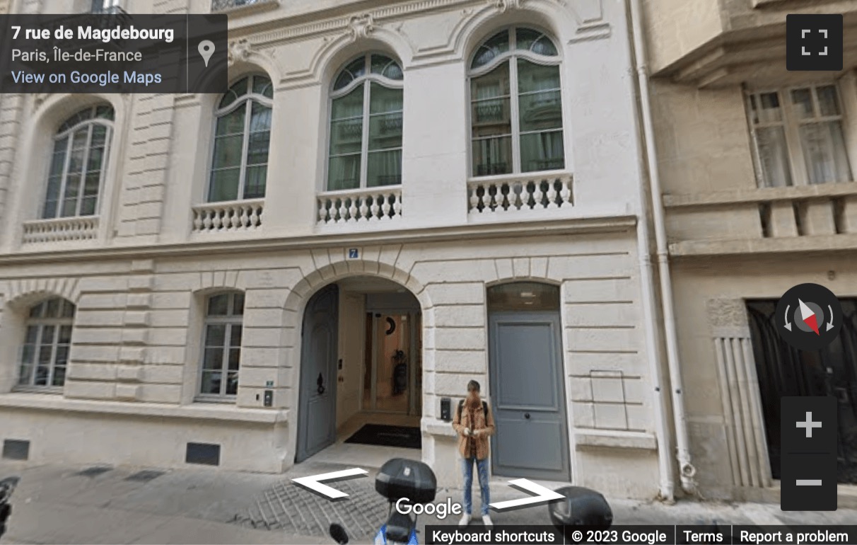 Street View image of Trocadero, 7 Rue Magdebourg, Paris