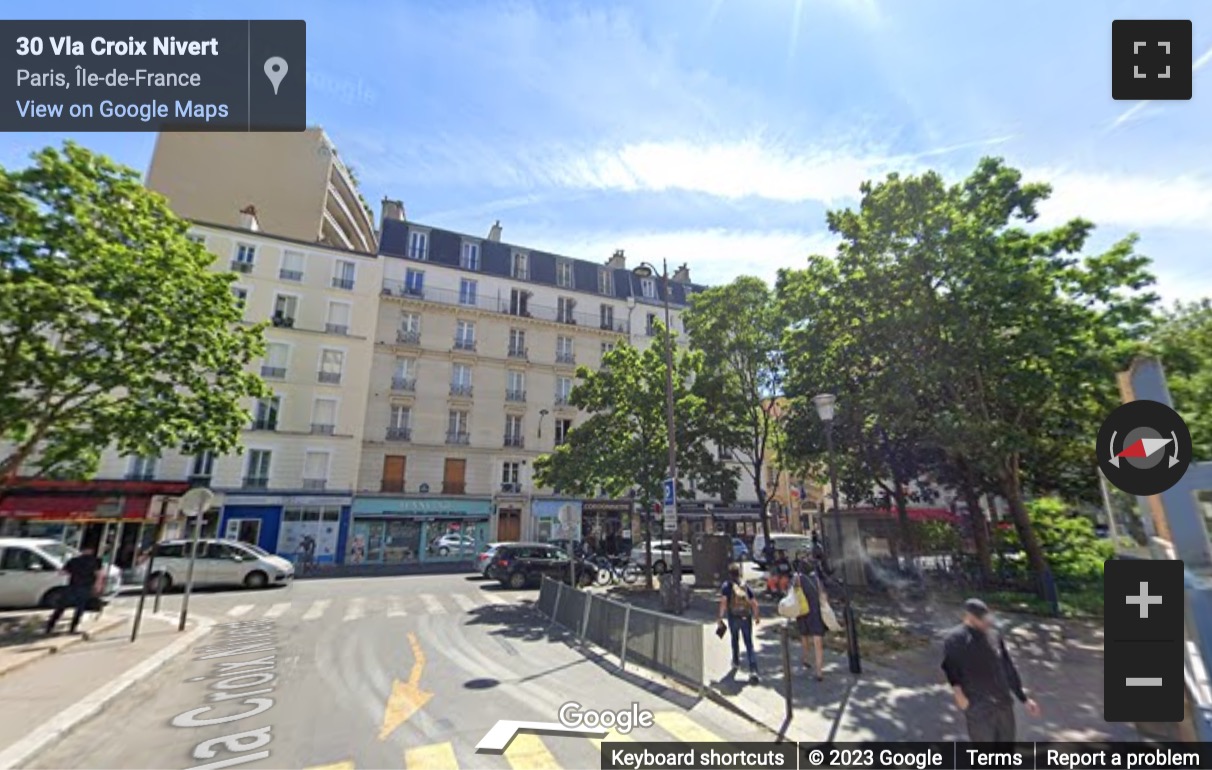 Street View image of 42 rue Cambronne, Paris