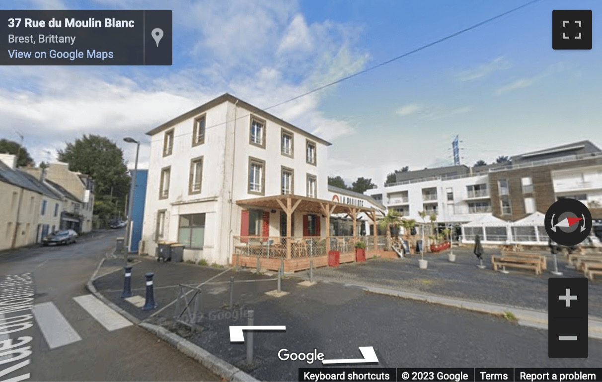 Street View image of 29 Rue Amiral Troude, Port De Commerce, H20, Brest, Finistere