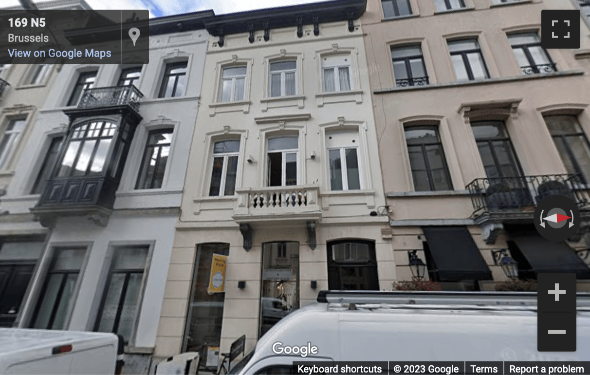 Street View image of Chaussée de Vleurgat 169, Brussels