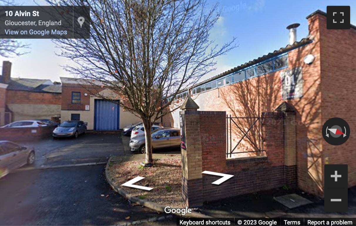 Street View image of 1 Alvin Street, Gloucester