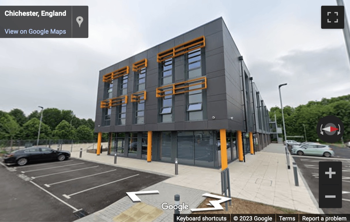 Street View image of Chichester Enterprise Centre, Chichester, West Sussex