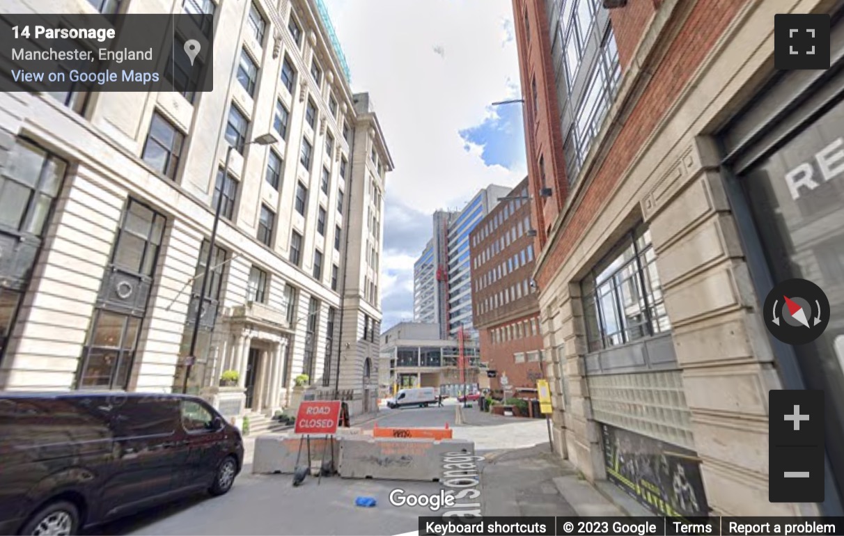 Street View image of Parsonage Chambers, 3 Parsonage, Manchester