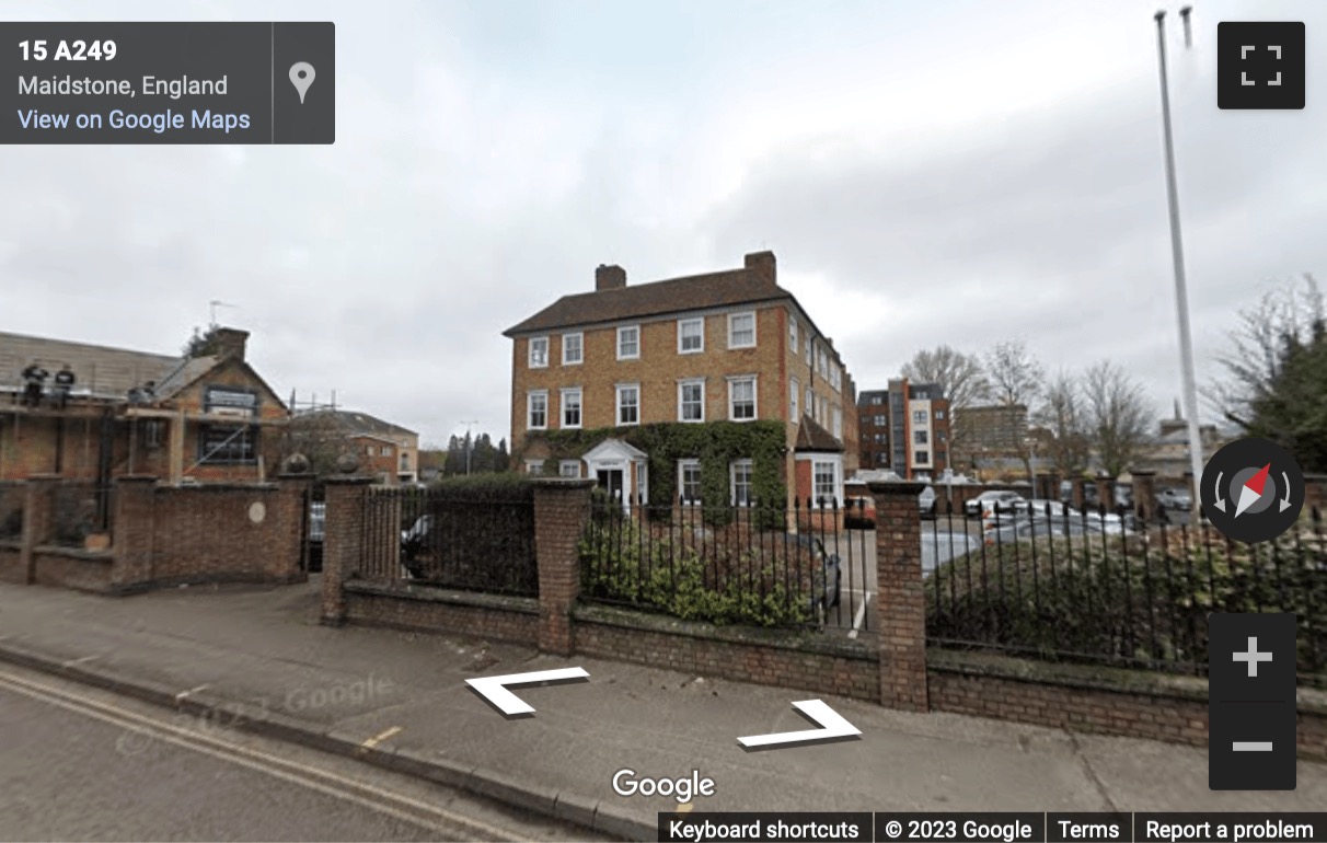 Street View image of Knightrider Street, Kestrel & Knightrider House, South East (England).