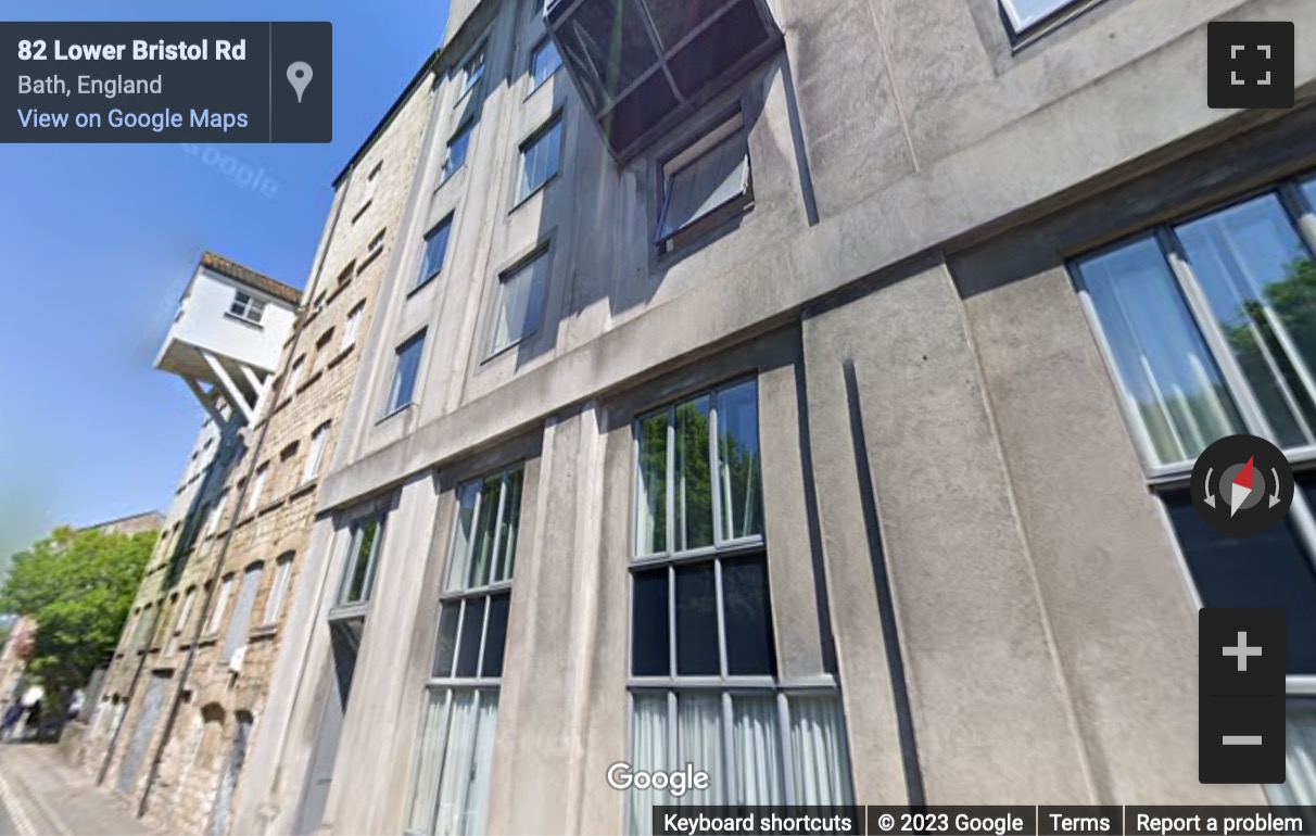 Street View image of Newark Works, 2 Foundry Way, South Quays, Bath, Somerset