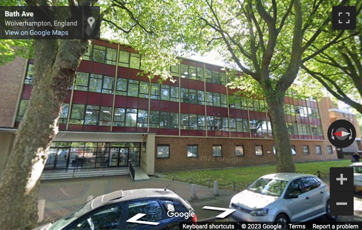 Street View image of Regent House, Bath Avenue, Wolverhampton, West Midlands