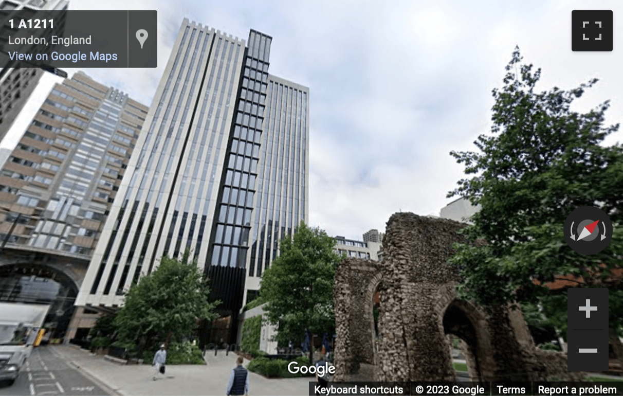 Street View image of Guildhall, 20-21 Aldermanbury, London