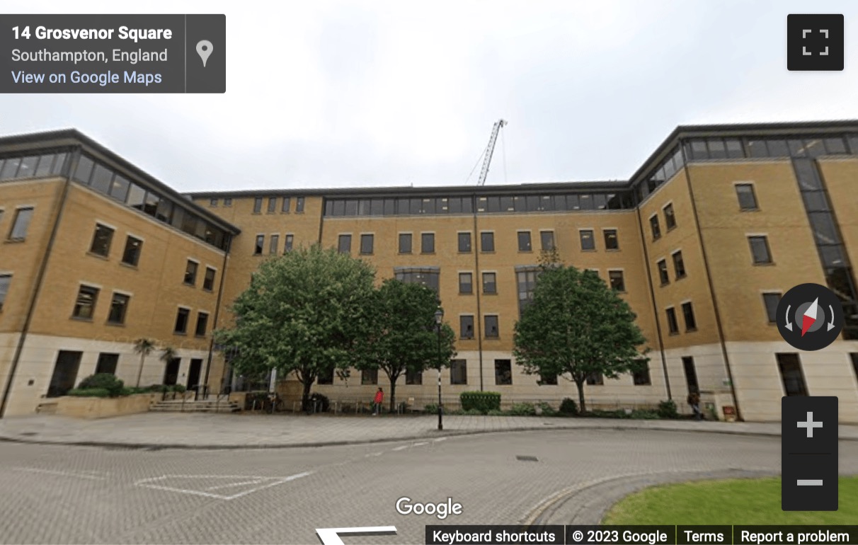 Street View image of Mountbatten House, 1 Grosvenor Square, Southampton, Hampshire