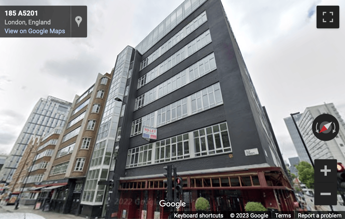 Street View image of 174, 180 Silicon Roundabout, London