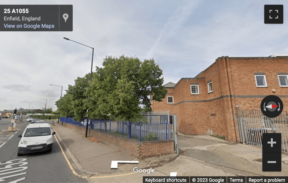 Street View image of 25 Mollison Avenue, Enfield