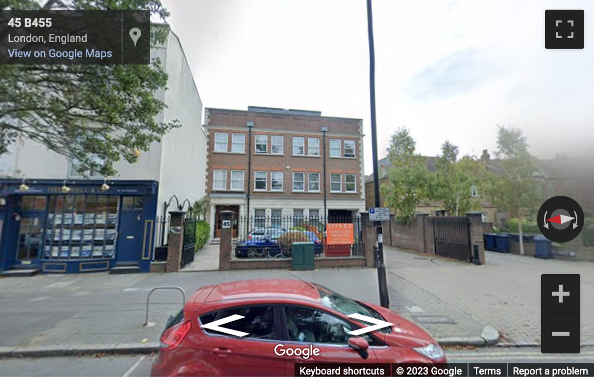 Street View image of 45 St Marys Road, London