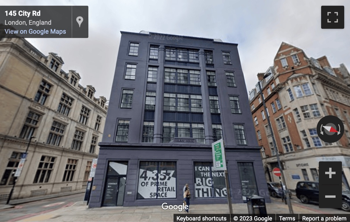 Street View image of 146-150 City Road, Gilray House, 5th Floor, London