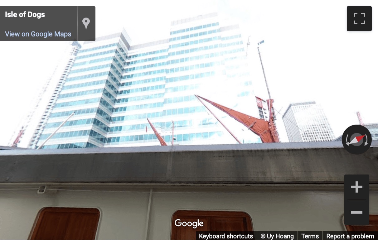 Street View image of 77 Marsh Wall Road, Isle of Dogs, London