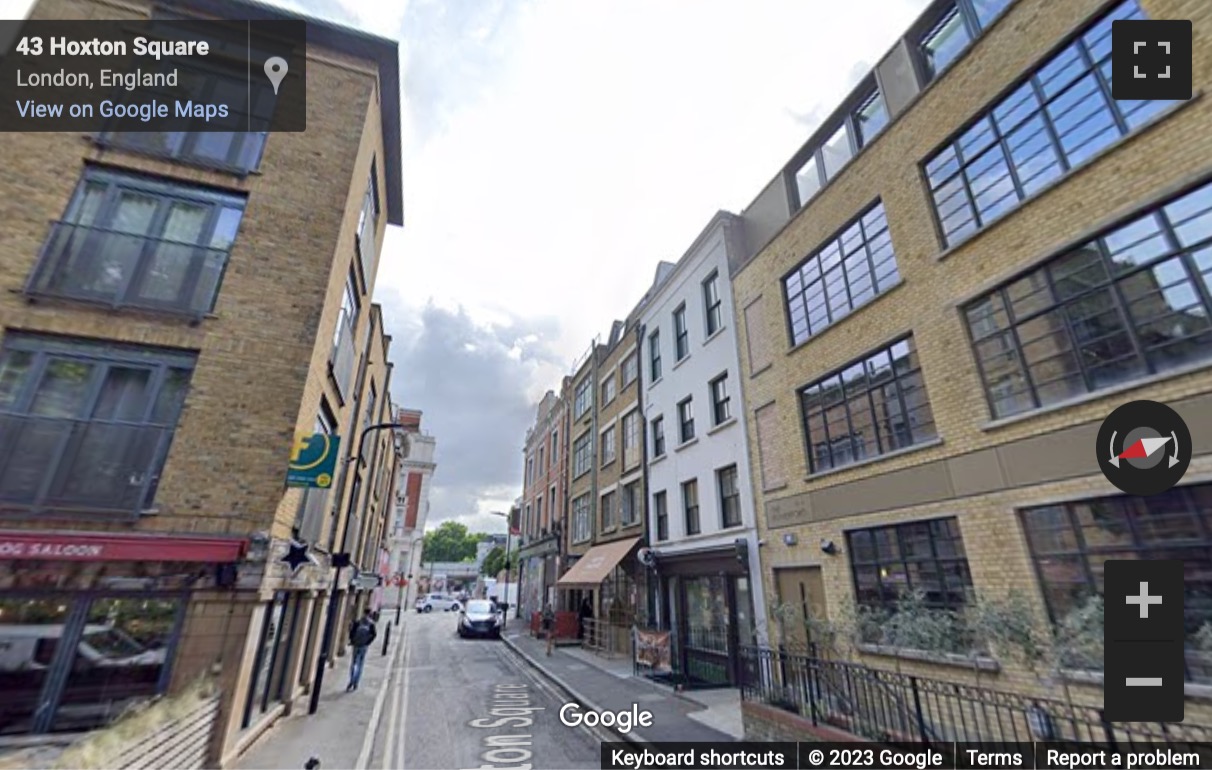 Street View image of The Rutherford, 42-43 Hoxton Square, London