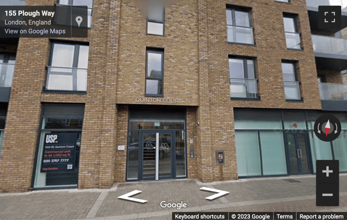 Street View image of Quinton Court, Plough Way, London