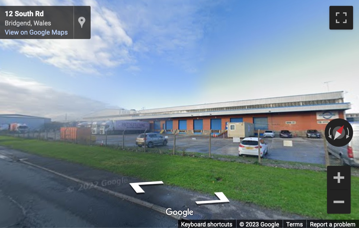 Street View image of South Road, Bridgend Industrial Estate